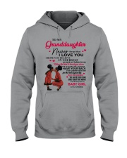 Never Forget That I Love You Yaya To Granddaughter Hooded Sweatshirt tile