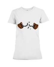 African American Strong Juneteenth Premium Fit Ladies Tee tile