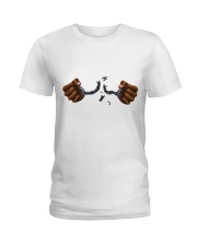 African American Strong Juneteenth Ladies T-Shirt tile