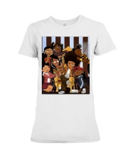 Black Movie Huey Freeman And Penny Proud Movie Lover Premium Fit Ladies Tee tile