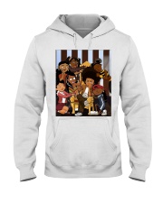 Black Movie Huey Freeman And Penny Proud Movie Lover Hooded Sweatshirt tile