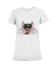 Black Queen Angle Black Pride Women's Day Premium Fit Ladies Tee tile