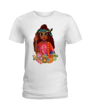 Whenever You Feel Overwhelmed Hippie Mom To Daughter Ladies T-Shirt tile
