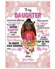 Whenever You Feel Overwhelmed Hippie Mom To Daughter Vertical Poster tile