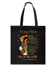 Everything I Am You Helped Me To Be Sunflower To Mom Mother's Day Tote Bag tile