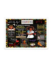Blood Sweat And Tears Black Girl Nurses Day Sticker tile