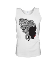 Black Women Line Art Women's Day Unisex Tank tile