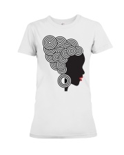 Black Women Line Art Women's Day Premium Fit Ladies Tee tile