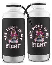 Breast Cancer Her Fight Is My Fight The Breast Cancer Awareness Month Vacuum Bottle tile