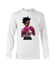 Black Art Are Fighters The Breast Cancer Awareness Month Long Sleeve Tee tile