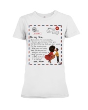 Whenever You Feel Overwhelmed Mom To Son Premium Fit Ladies Tee tile