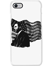 Martin Luther King American Flag Black History Month Phone Case tile
