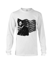 Martin Luther King American Flag Black History Month Long Sleeve Tee tile
