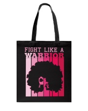 Fight Like A Warrior The Breast Cancer Awareness Month Tote Bag tile