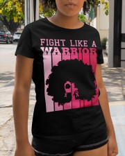Fight Like A Warrior The Breast Cancer Awareness Month Classic T-Shirt apparel-classic-tshirt-lifestyle-front-237