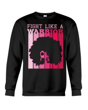 Fight Like A Warrior The Breast Cancer Awareness Month Crewneck Sweatshirt tile