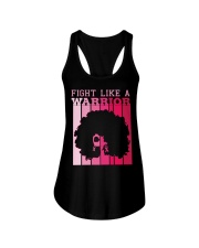 Fight Like A Warrior The Breast Cancer Awareness Month Ladies Flowy Tank tile