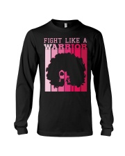 Fight Like A Warrior The Breast Cancer Awareness Month Long Sleeve Tee tile