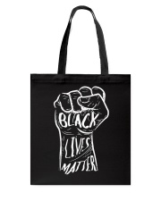 Black Lives Matter Black History Month Tote Bag tile