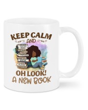 Keep Calm And Oh Look A New Book Mugs tile