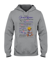 There Was A Little Boy Who Stole My Heart To Grandson Hooded Sweatshirt tile