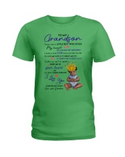 There Was A Little Boy Who Stole My Heart To Grandson Ladies T-Shirt tile