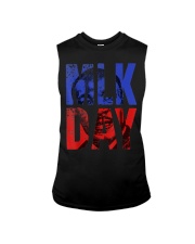 MLK Martin Luther King Peace Equality Work Resist Change Black History Month Sleeveless Tee tile