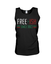Fre e-ish Since 1865 Juneteenth Unisex Tank tile
