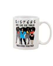 Girls Sisters Are like Fat Things Black Woman To Friend Best Friend Day Mug tile