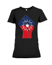 Stronger Juneteenth Premium Fit Ladies Tee tile