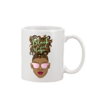 Black Girl Magic Puff Hair Women's Day Mug tile