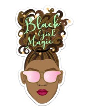 Black Girl Magic Puff Hair Women's Day Sticker - Single (Vertical) front