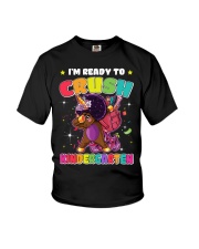I'm ready to crush kindergarten unicorn Back To School Youth T-Shirt front