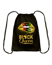 She Is Beautiful Bold Black Girl Women's Day Drawstring Bag tile