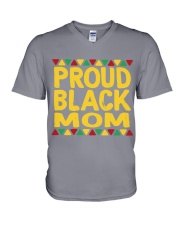 Proud Black Mom To Mom Mother's Day V-Neck T-Shirt tile