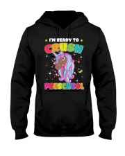 I'm ready to crush preschool unicorn Back To School Hooded Sweatshirt tile