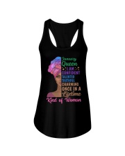 January Queen I Am Confident Birthday Women's Day  Ladies Flowy Tank tile