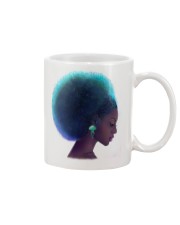 Black Girl Sea Afro Puff Women's Day Mug tile