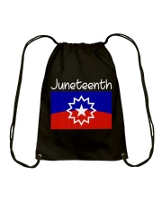 The Juneteenth Flag Drawstring Bag tile