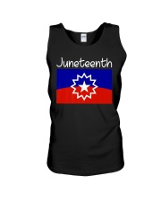 The Juneteenth Flag Unisex Tank tile
