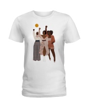 Black Women Independent Black Pride Women's Day Ladies T-Shirt front