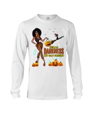 Afro Halloween - Hello Darkness My Friend Long Sleeve Tee tile