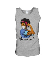 BLack Nurse Unisex Tank tile