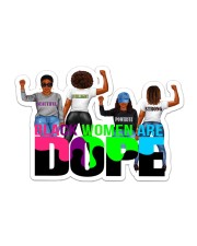 Black Women Are Dope Black History Month Sticker tile