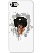 Black Queen Art Afro Queen Natural Hair Beauty Women's Day Phone Case tile