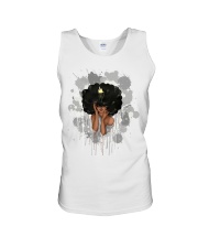 Black Queen Art Afro Queen Natural Hair Beauty Women's Day Unisex Tank tile