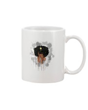 Black Queen Art Afro Queen Natural Hair Beauty Women's Day Mug tile
