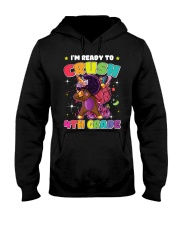 I'm ready to crush 4th grade unicorn Back To School Hooded Sweatshirt tile