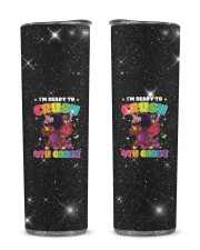 I'm ready to crush 4th grade unicorn Back To School Glitter Tumbler tile