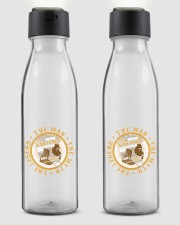 Black Father The Man The Myth The Legend To Dad To Dad Father's Day Light Up Water Bottle tile
